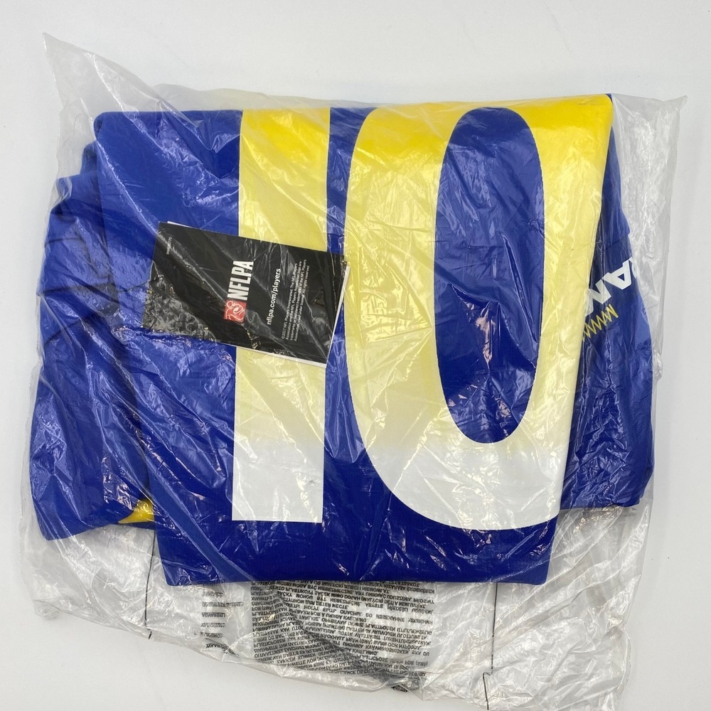 Nike Cooper Kupp Los Angeles Rams #10 On-Field Game Jersey Blue Men's 3XL NWT - Picture 3 of 3